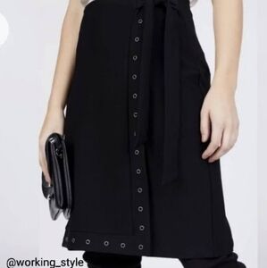 🆕 Lysse studded eyelets layered midi skirt punk whimsigoth steampunk (XS, S, M)
